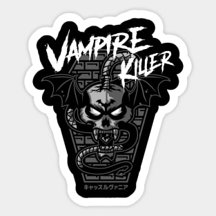 Vampire Killer (Grey) Sticker